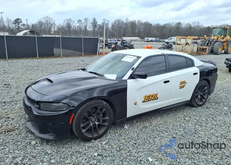 2022 Dodge Charger Scat Pack z USA, uszkodzony, nr VIN 2C3CDXGJ7NH121768